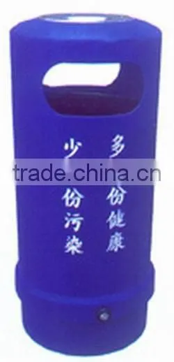 Customized High Quality Plastic Dustbin Recycle Trash Bin Blow Molding , Sanitation HDPE Cheap Outdoor Plastic Dustbin photo-5