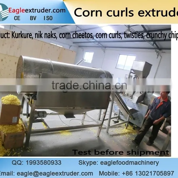 Jinan Eagle Nik Naks Corn Cheetos Chips Kurkure Making Machine Plant photo-3