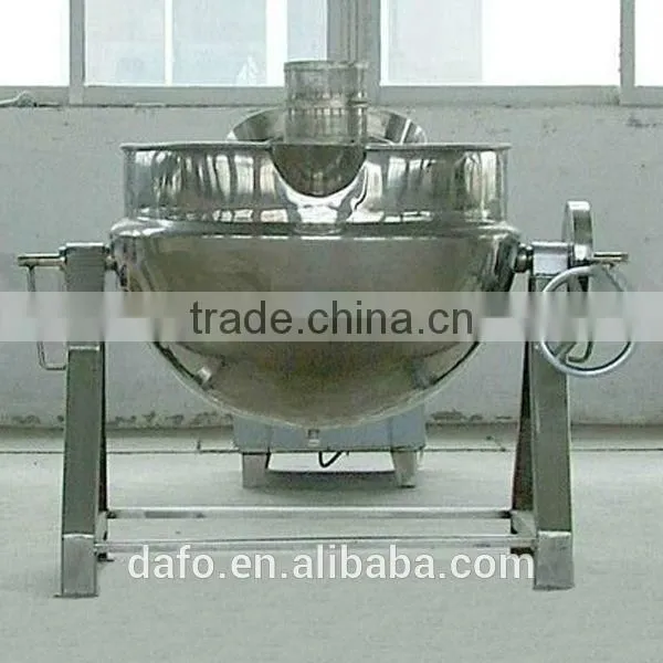 Sanitary Double Jacketed Steam Heating Jacketed Kettle photo-6