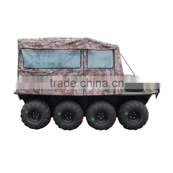 XBH 8X8-2 Standard Vehicle With Folding Shelter 800cc 8 Wheel 4 Stroke Rain Proof go Any Where ATV photo-2