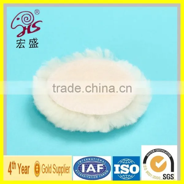 100% Australian Wool Nylon Tape Backing Diamond Polishing Pads photo-4
