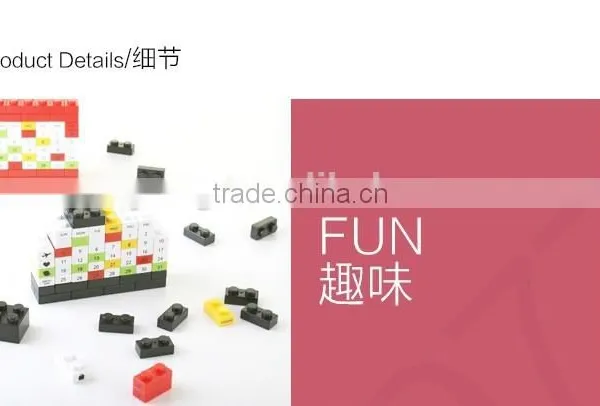 2015 Desk Calendar/DIY Blocks Usb Hub With Cable photo-5
