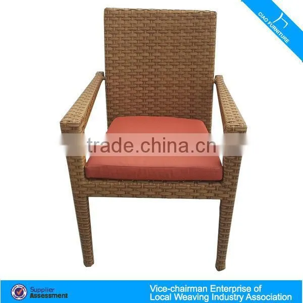 Stylish Rattan Dining Set With Stackable Chair 2107+2048 photo-6