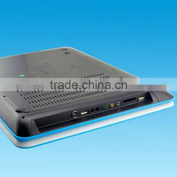 Newest Portable EVD 14.1-inch 1080p HD Screen Wholesale Portable DVD VCD Players With TV photo-6