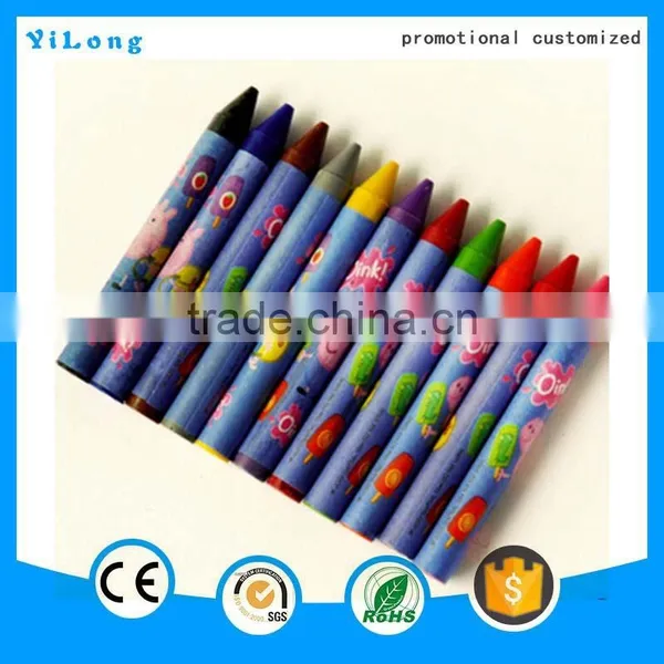 China Supplier Promotional More Colors Custom Wax Crayon Stacking Crayon for Kids photo-4