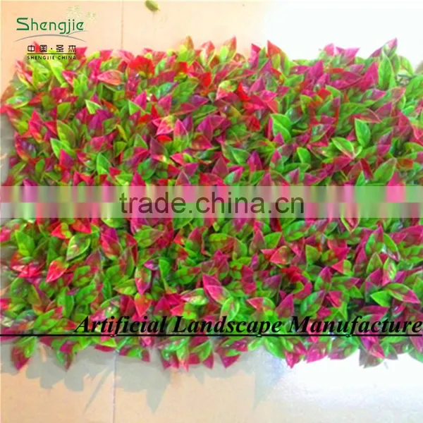 SJLJ013721 Artificial Grass / Fake Boxwood Plastic Fence for Wall Decoration photo-4