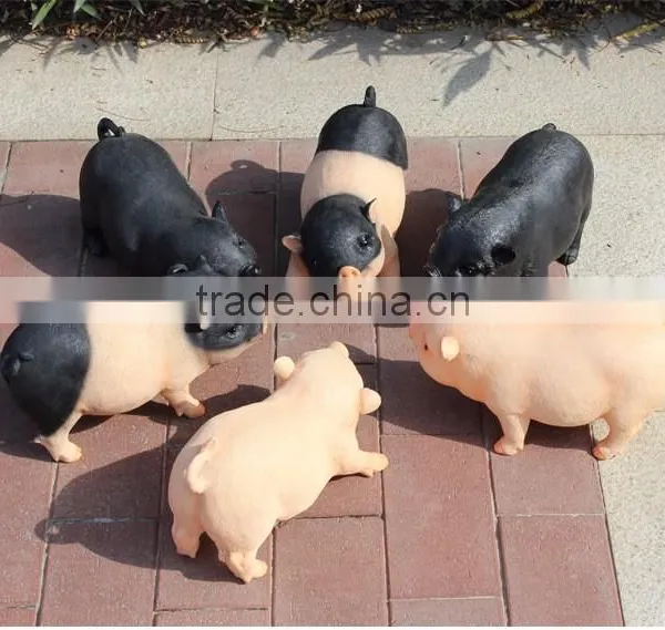 Wholesale Animal Garden Statue Resin Wild Boar Sculpture photo-6