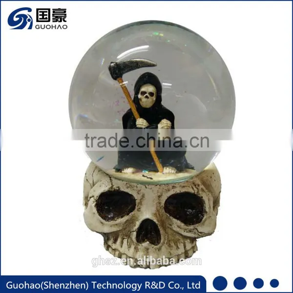 Halloween Figure of Wizard Water Snow Globe photo-4