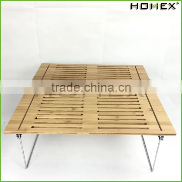 Living Room Bamboo Stackable Shelves Homex-BSCI photo-2