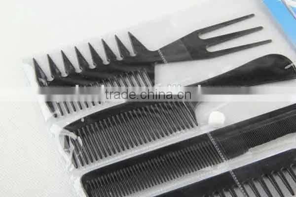 5PC Combined Type Comb/plastic Hair Brush photo-4