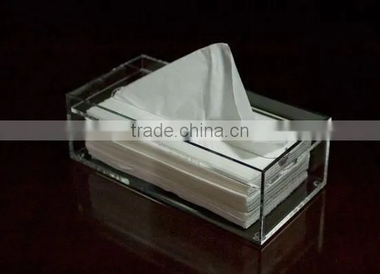 Hot Selling Custom Clear Bar Napkin Holder/Plastic Napkin Holder photo-3