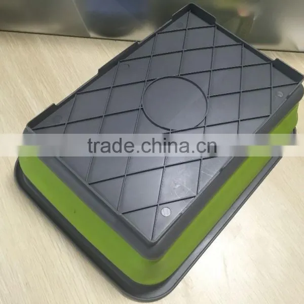 Rectangle Collapsible TPR Dish Drying Rack photo-4