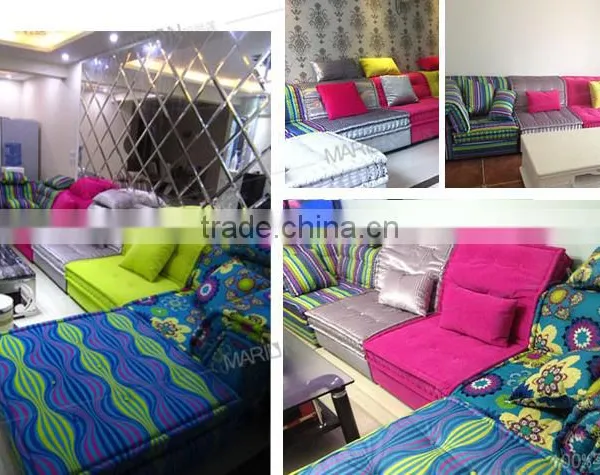 OZ221 Multi Color Optional Colours Fabric Cover Living Room Sofa photo-4