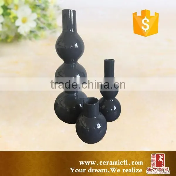 European Fashion Ceramic Flower Vase Home Decoration Small Ceramic Vases photo-2
