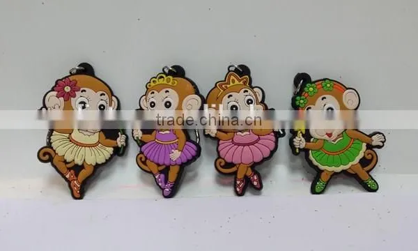 High Quality PVC Promotional Monkey Fridge Magnets photo-2