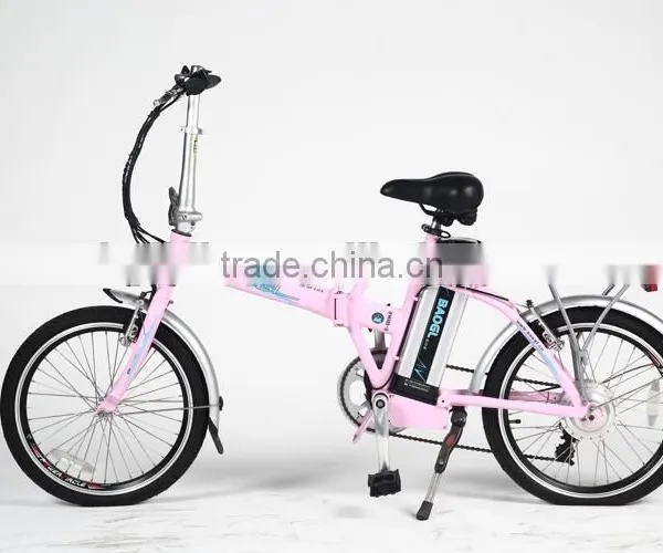 36V 250W Electric Folding Bike 6061 Aluminum Alloy Electric Bikes photo-3