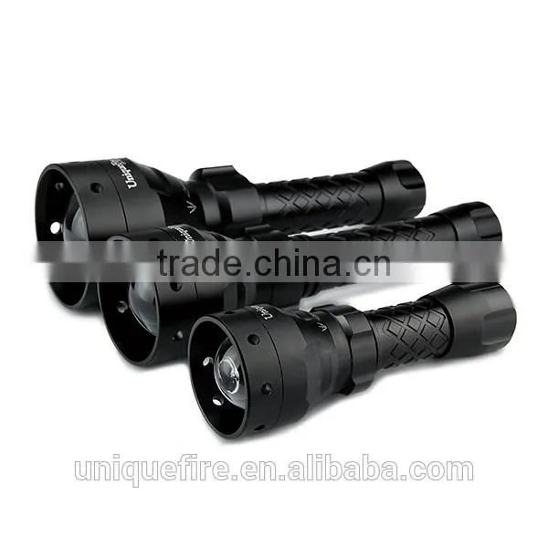 940nm Uniquefire Uf-1405 67mm Convex Lens Zoom Led Flashlight photo-4
