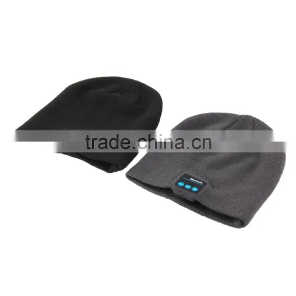 Soft Warm Hat Wireless Bluetooth Headphone Beanie Hat Bluetooth Smart Bluetooth Cap Headset Headphone Speaker Mic