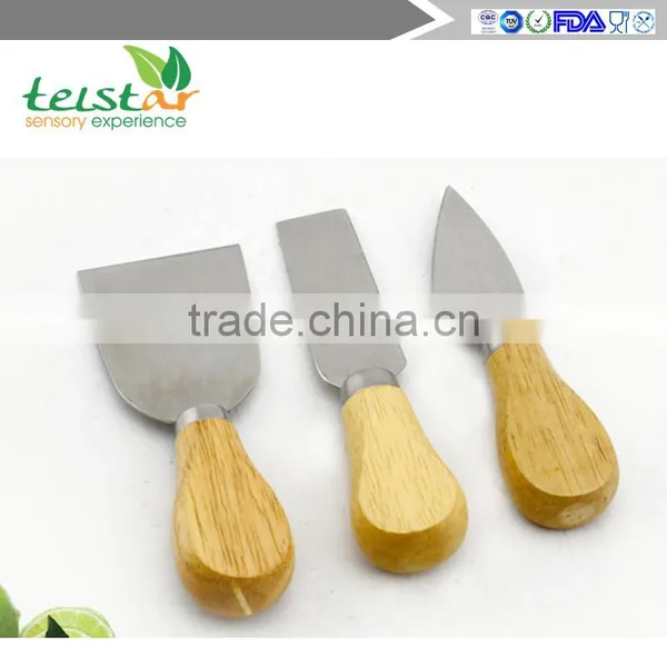 Manufacturers Selling Rugby Wooden Cheese Knife Block photo-3