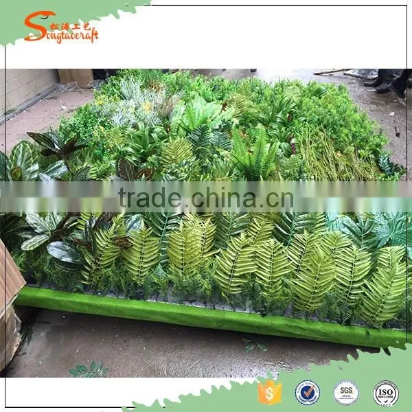 Most Realistic Artificial Moss Grass Hanging Green Wall for Home and Gargen Decoration photo-6