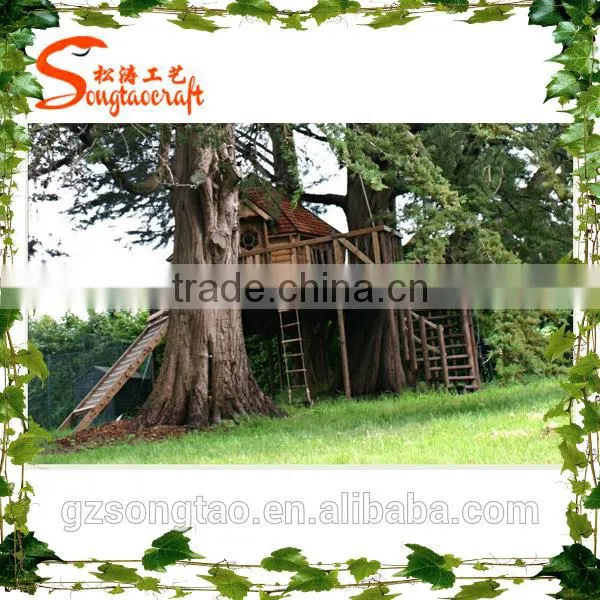 High-level Design Outdoor Artificial Tree House Artistic Simulation Artificial Tree House photo-2