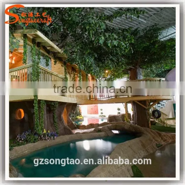 High Quality Artificial Tree House Artistic Simulation Artificial Tree House photo-2
