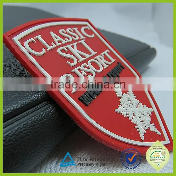 Customized Decorative Soft Clothing Brand Patches Hard Pvc Badge photo-6