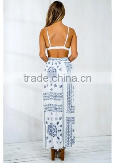 2016 New Design This Cute Pair of Shorts Features a Printed Fabrication and Has a Maxi Skirt photo-3