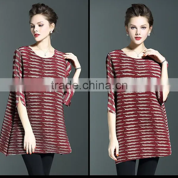 2017 Brand Ancient Printing Drape Women A-line Dress photo-6