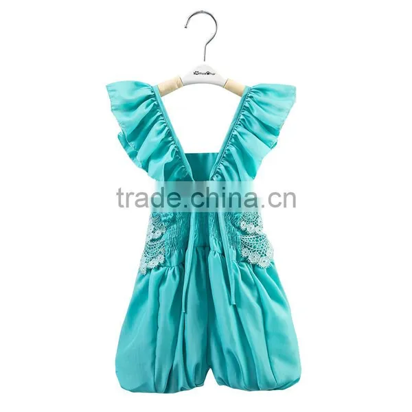Hot Sales Infant Toddler Cotton Black Bubble Knickers Jumpsuit photo-5