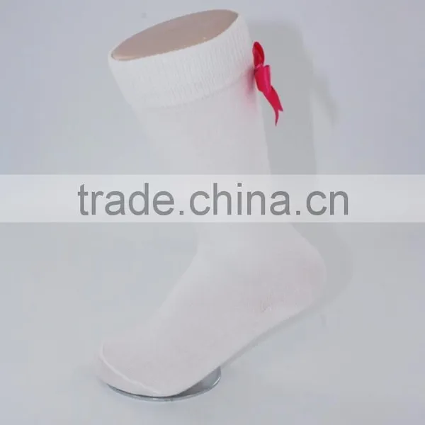 Wholesale Children Girl Knee High Socks With Bow photo-2