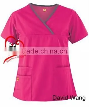 OEM 65poly/35cotton Scrubs/hospital Medical Uniform for Nurse photo-2