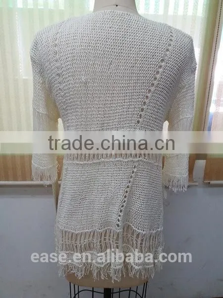 Turn Down Collar Knitted China Wholesale Pure Wool Sweater photo-2