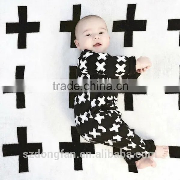 Printed Autumn Wear Long Sleeve Custom Infant Organic Cotton Wholesale Newborn Cheap Baby Clothes China photo-2