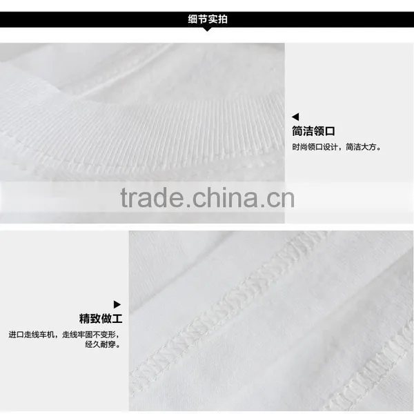 Wholesale High Quality Plain Blank 100% Cotton White t Shirts for Men Short Sleeve Customized Printed Mens t Shirt Manufacture photo-4