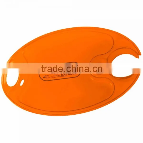 USA Made Party Plate - Holds Hot or Cold Foods, Safely Carries a Stemmed Wine Glass, Plastic Cup or 12 Oz. Beverage Can photo-6