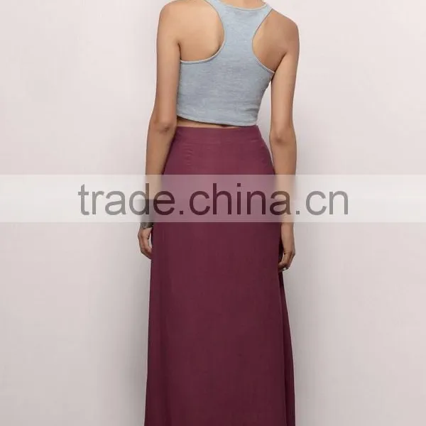 Latest Elegant Design Classic Ruffles Skirt/long Maxi Women Dress Wholesale photo-4