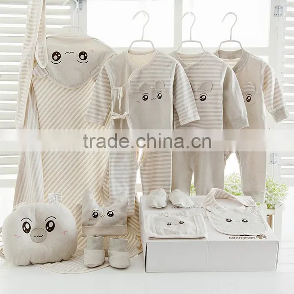 Wholesale High Quality Newborn Clothes Set Spring Baby Organic Clothing photo-2