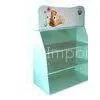 Promotional 3 Tier Corrugated Cardboard Countertop Display Stands Racks for Trade Shows