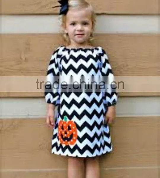 Cute Baby Stripe Ruffle Boutique Plain Kids Outfit photo-3