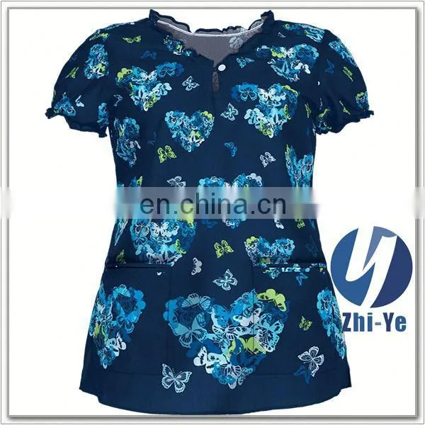 Scrub Sets Factory Price Wholesale Scrub Top for Ladies