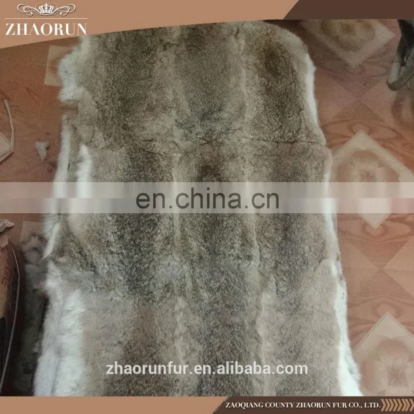 High Quality Natural Real Rabbit Fur Plate photo-2