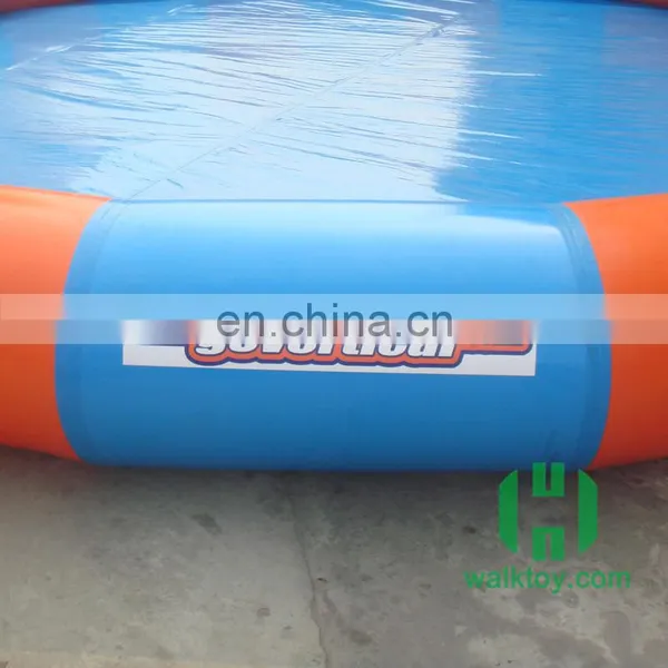 HI Round Blue & Red Inflatable Swimming Pool, Commercial Inflatable Pool for Water Walking Ball,Bumper Boat photo-3