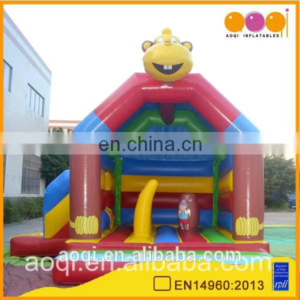 2016 Hot Sale Monkey Inflatable Combo, Inflatable Bouncer Combo, Inflatable Slide Combo for Kids