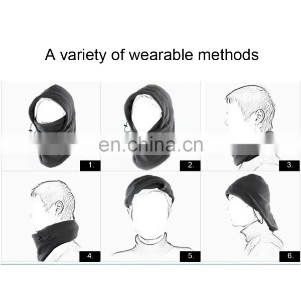 Factory Price Outdoor Thickening Face Mash Velvet Cap Warm Windbreak Riding Hat photo-6
