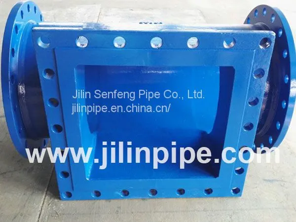 Ductile Iron Pipe Fittings, Double Flanged Hatch-boxes. photo-2