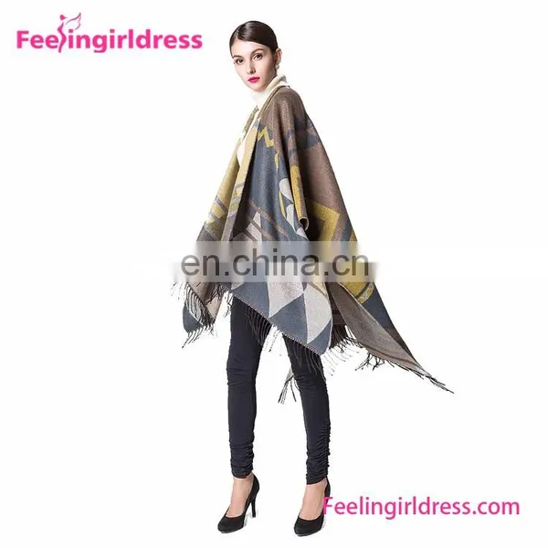 Custom Latest Design Casual Ladies Pashmina Shawl Nepal photo-4