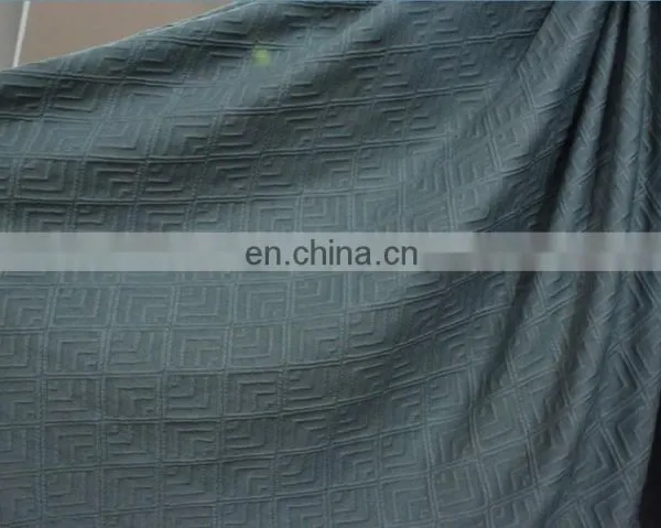 Customize Jacquard Jersey Knit Two Way Stretch Fabric photo-2
