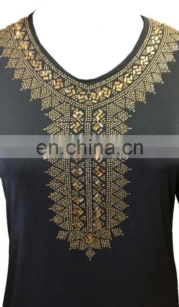 2017 Golden Diamond Stone Work Casual Wear Abaya Burkha / Latest Islamic Wear Burqa Collections (dubai Abaya2017) photo-2