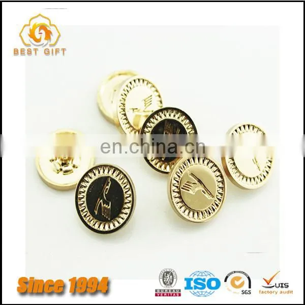 Guangdong Factory Wholesale Custom Garment Accessories Fashion Metal Buttons for Suit photo-2